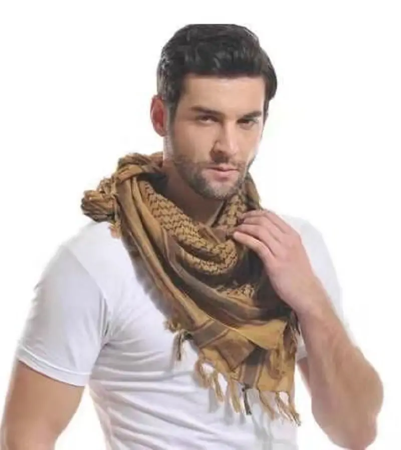 Thick Muslim Shemagh Tactical Desert Arab Scarves Men Women Winter Windy Military Windproof Hiking Scarf