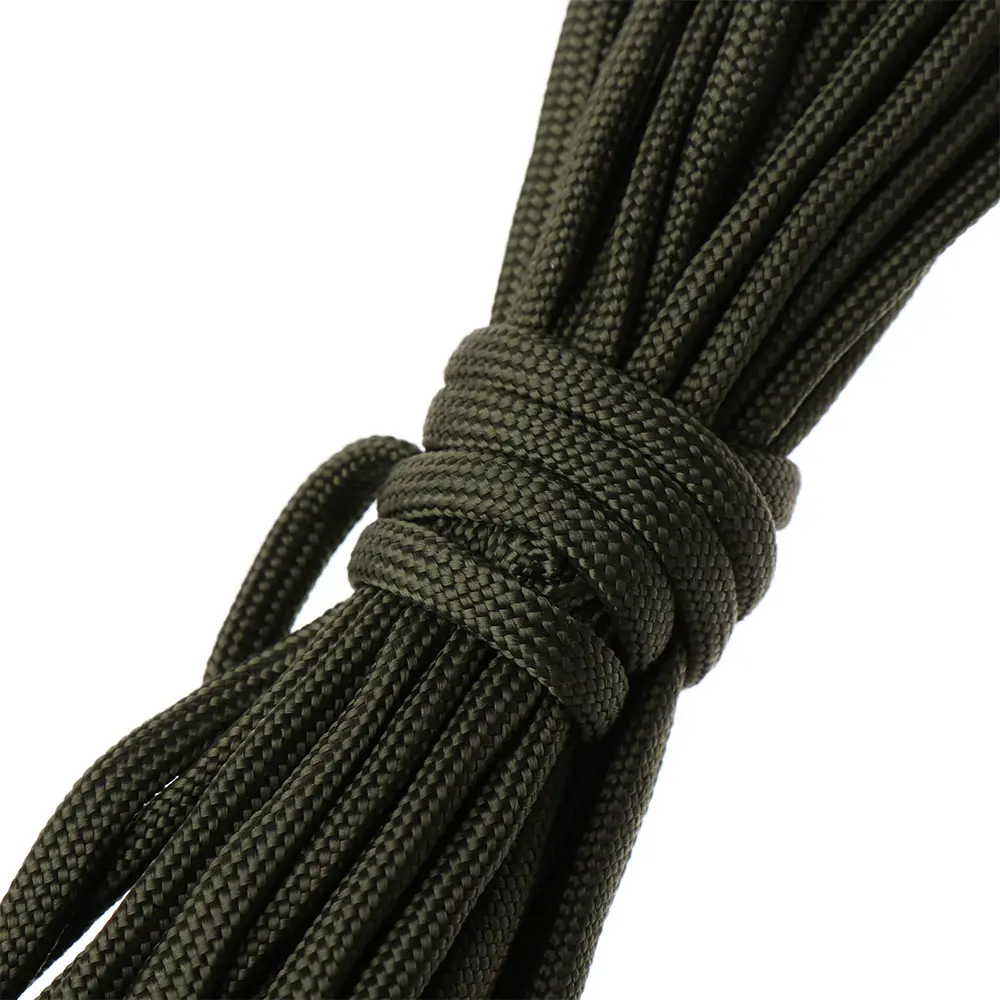 10Meter 4mm Paracord Cord Lanyard Nylon Rope 7-Strand Lanyard Tent Ropes Survival Outdoor Camping Standard military Equipment
