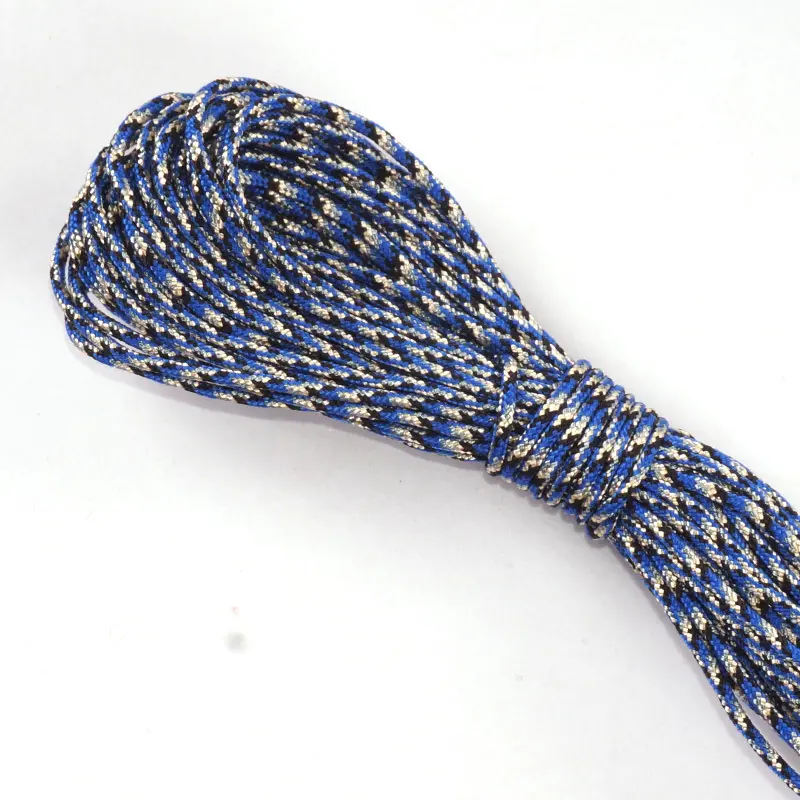 Paracord 2mm one stand Cores Paracord for Survival Parachute Cord Lanyard Camping Climbing Camping Rope Hiking