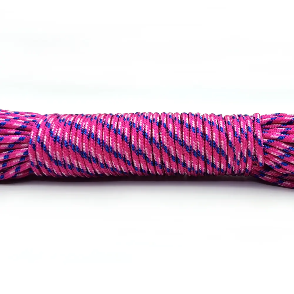 328ft 3mm Solid Parachute Cord Lanyard Rope Mil Spec Type One Strand Climbing Camping Survival Equipment Paracord