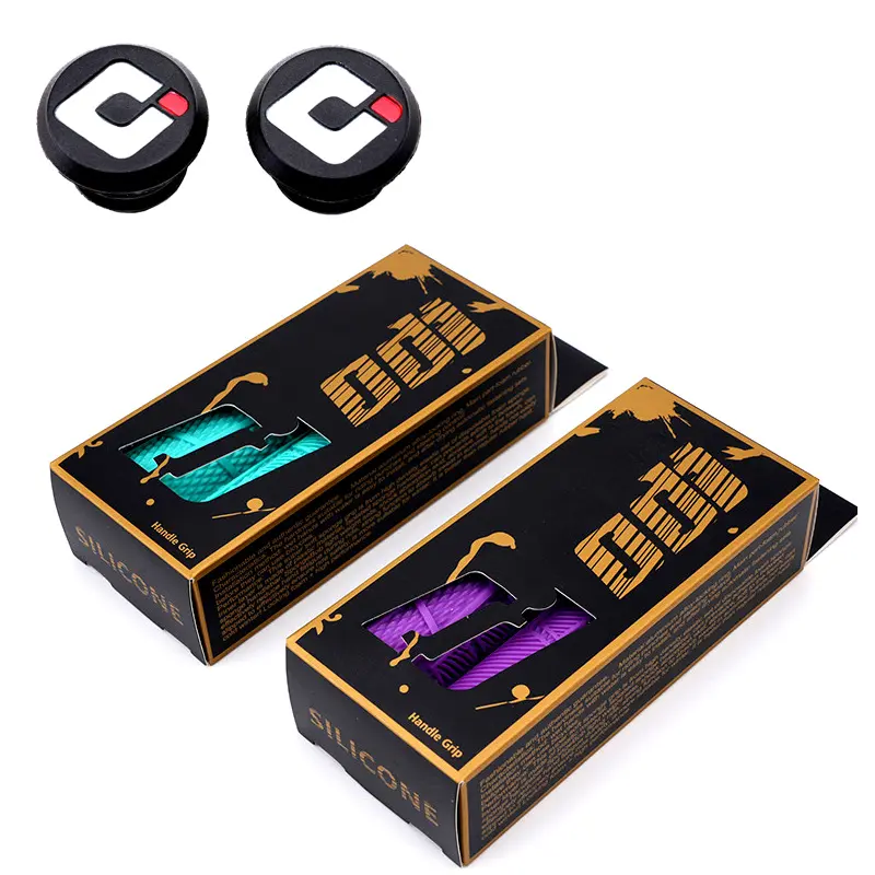 1pair MTB Silicone Bicycle Handlebar Grips Mountain Bike Grips BMX Fixie Bike Soft Grips Shockproof Cycling Parts Accessories