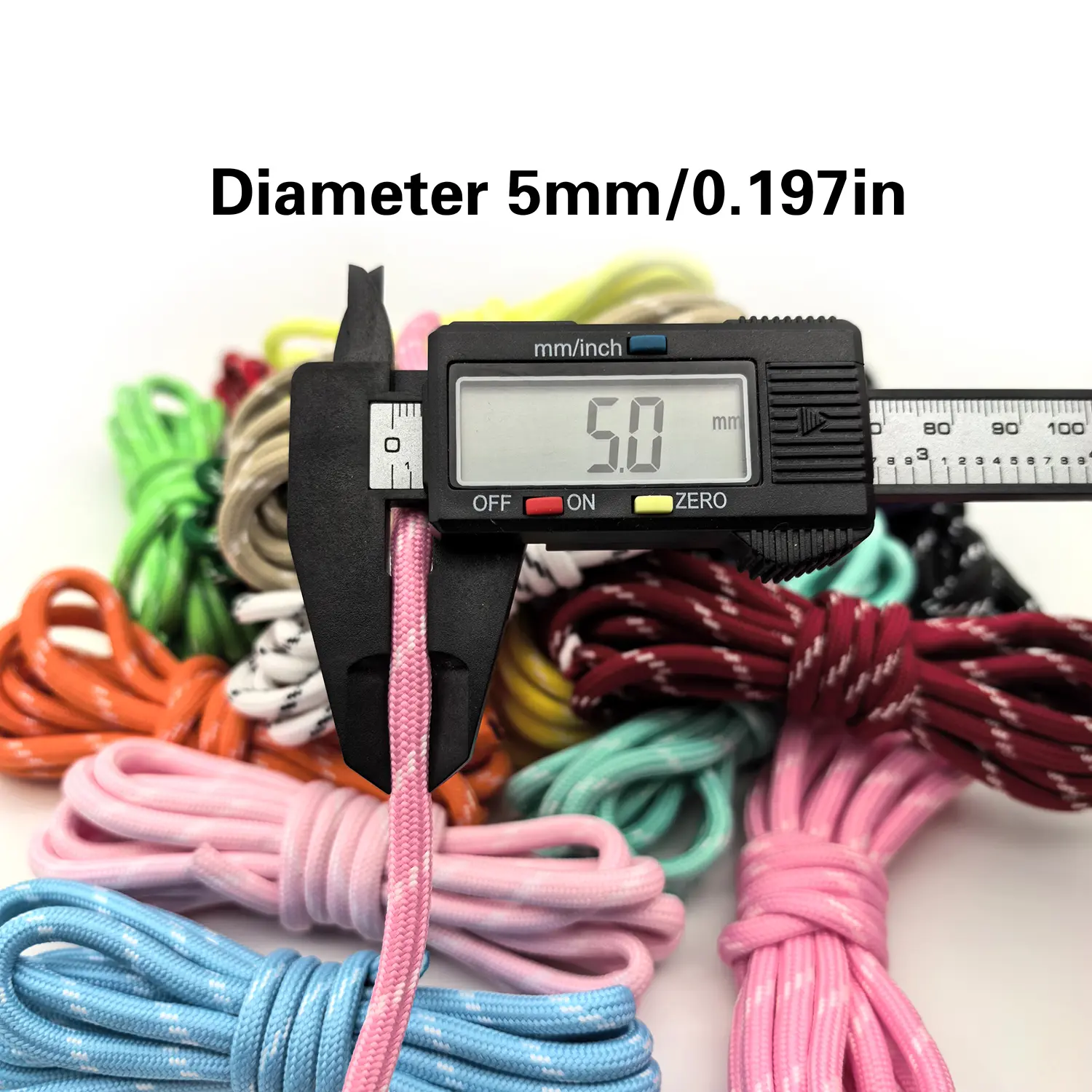 5mm Thick,2m/5m/10m Length,12 Colors Available, for Mobile Phone Pendant,Cup,Earphone Case,Backpack Keychain,DIY Handmade Rope