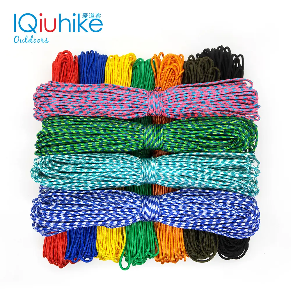 Paracord 2mm 100 FT 31 Meters one stand Cores Paracord Rope Cuerda Escalada Paracorde Bracelets Paracord Cord For Jewelry Making
