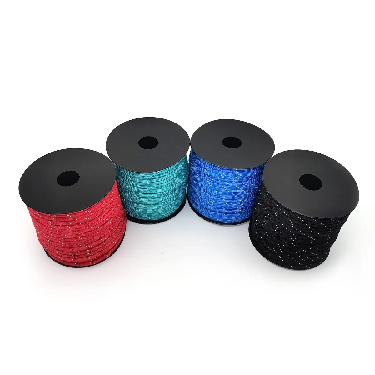 100meters Reflective Paracord Rope Dia.4mm for Survival Parachute Cord Lanyard Camping Climbing Camping Rope Hiking Clothesline