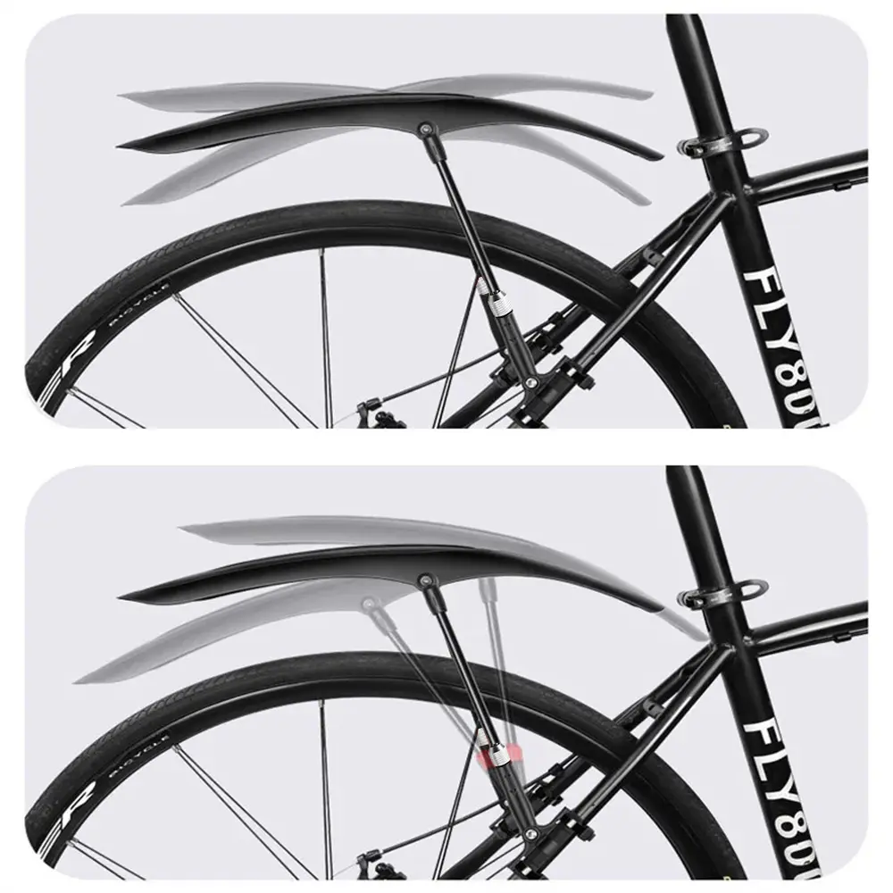 Bike Fenders Bicycle Mudguard For 26-29inches MTB Fender E-Bike Universal Adjustable Front Rear Bicycle Fenders Cycling Parts