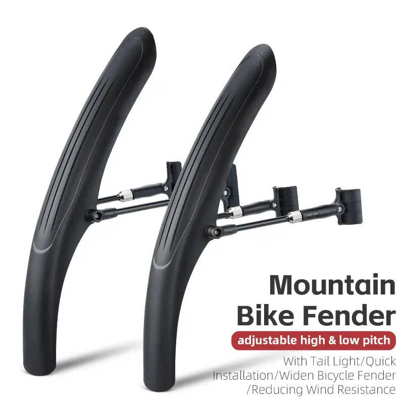 Bike Fenders Bicycle Mudguard For 26-29inches MTB Fender E-Bike Universal Adjustable Front Rear Bicycle Fenders Cycling Parts