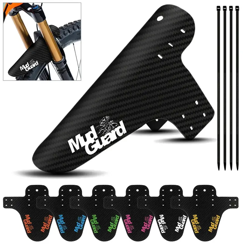 1 PC Colorful Bicycle Fenders Front Rear Common Mudguard MTB Mud Guard Wings Cycling Accessories Road Bike Protective Parts
