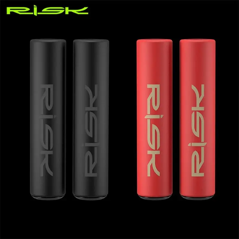 RISK Bike Bicycle Grips Handlebar Grips Ultralight Anti-skid Soft BMX MTB Bike Handle Cuffs Cover Bike Part Cycling Accessories