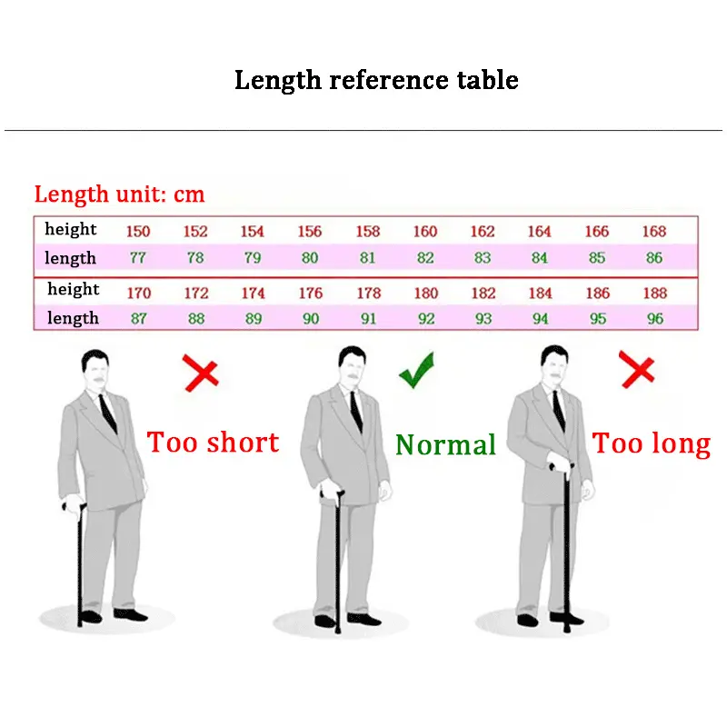 Non-slip Walking Sticks For The Elderly Retractable Aluminum Alloy Multifunctional Cane With Led Light Old Men Crutch