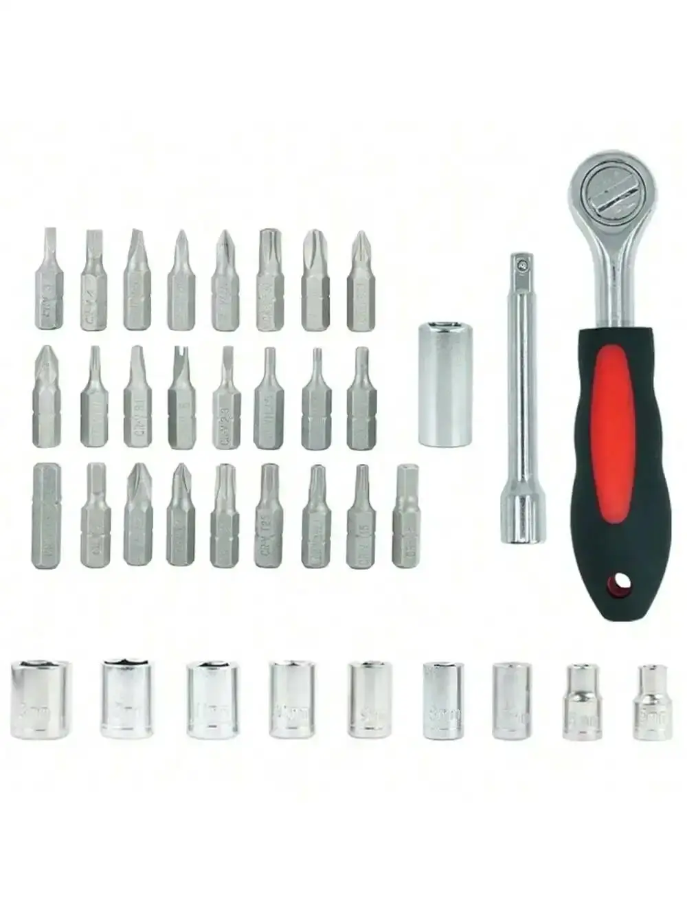 23/38PCS Bicycle Torque Wrench Set Dual Direction Bike Allen Key Tool Socket Spanner Pro Motorcycle Bicycle Repair Tool Kit