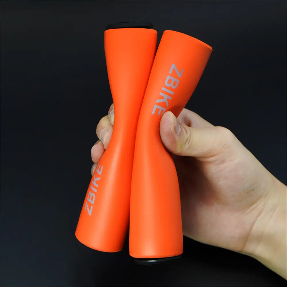1Pair Silicone Cycling Bicycle Grips Outdoor MTB Mountain Bike Handlebar Grips Cover Anti-slip Strong Support Grips Bike Part