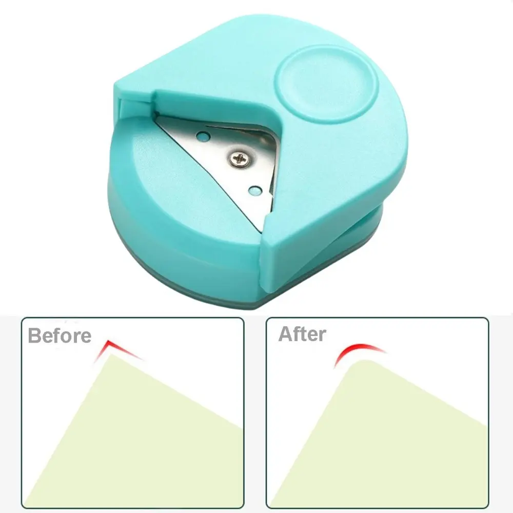 R4 Corner Rounder Portable Paper Photo Trimming and Punching Machine for Cutting Scrapbook Photos DIY Craft Scrapbooking Tools