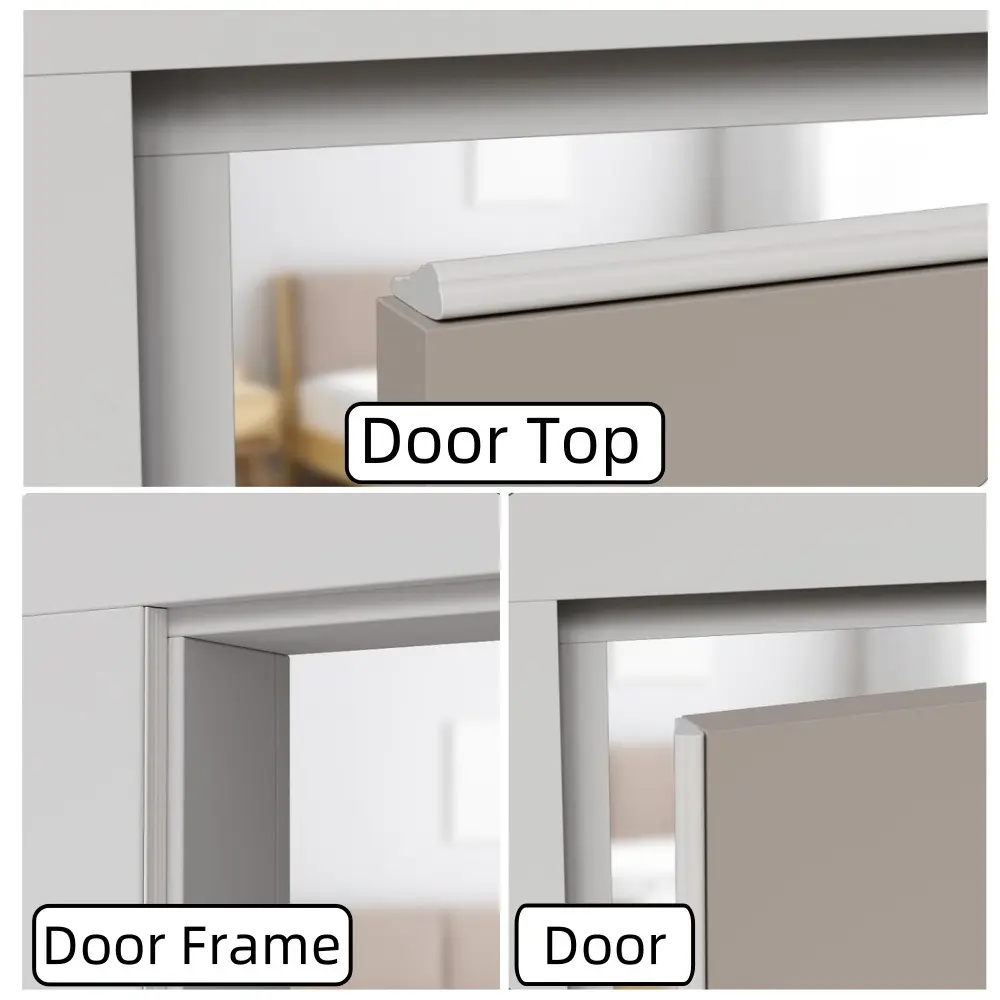 2M Window Seal Strip Foam Sound Insulation Door Bottom Windproof Strip Door Window Gap Insect Proof Acoustic Foam Filler Strip