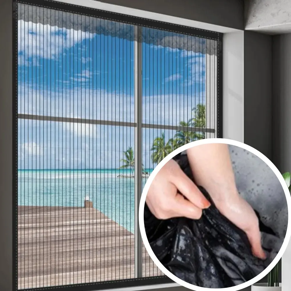 Anti Mosquito Window Screen Net Self-adhesive Screen Prevent Fly Insect Mesh DIY Cutting Window Curtains Household Accessories