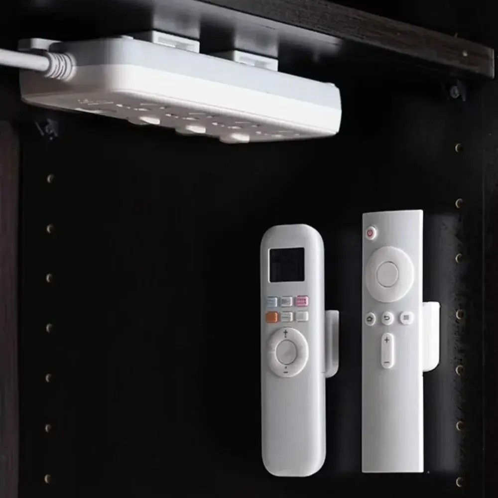 1-10 Pair Strong Magnetic Remote Control Bracket Non Perforated Wall Mounted Air Conditioning Remote Control Rack Storage Hook