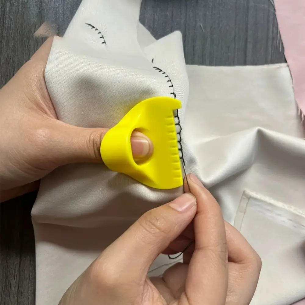 DIY Sewing Template  DIY Hand Sewing Edge Lockstitch Stencil Accessories -  3/4mm  Fabric Thimble Device Home Sewing Aids Tools