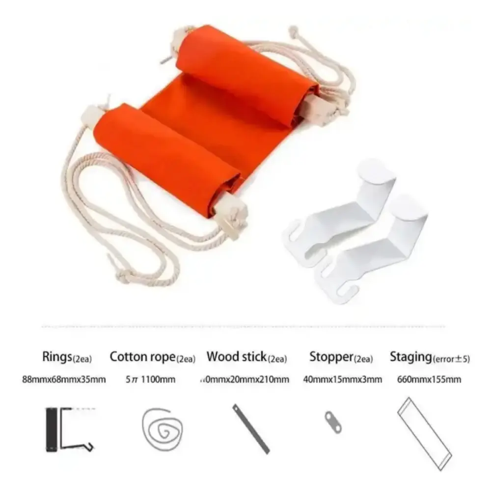 Creative Foot Hammock Portable Office Table Hanging Feetrest Pad Foldable Lazy Rest Foot Mat Universal Feet Pad Accessories