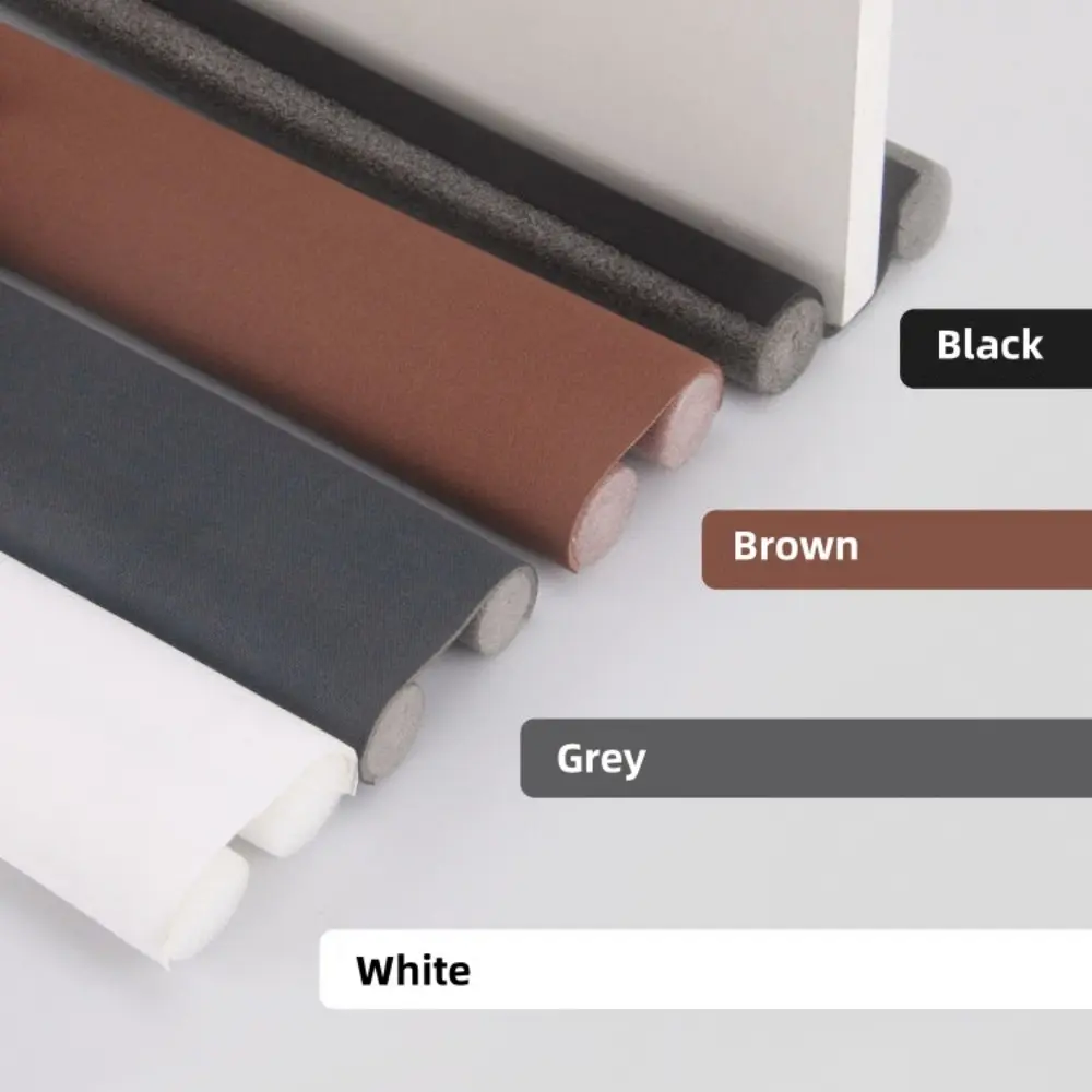 93cm Door Bottom Gap Sealing Strip Windproof Insect Proof Soundproof Noise Reducing Windproof Washable Foam Cotton Sealing Strip