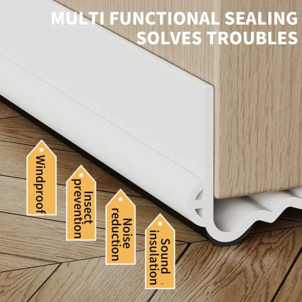 Door Sealing Strip Insect Proof Soundproof Filling Strip for Door Seams Windproof Door Stopper Strip At The Bottom of The Door