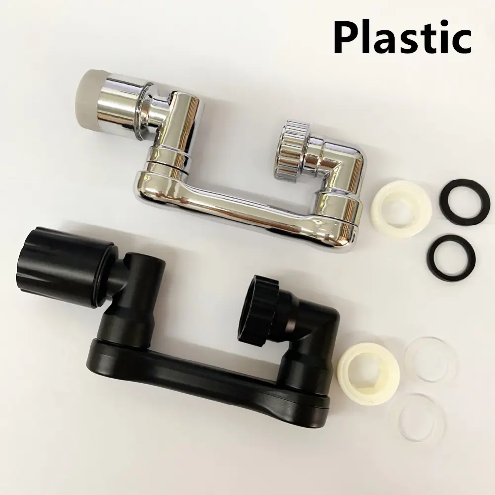 1080° Rotation Faucet Sprayer Head Adaptor 22/24mm Faucet Extender Aerator Splash Bubbler Nozzle Kitchen Tap Washbasin Robot Arm