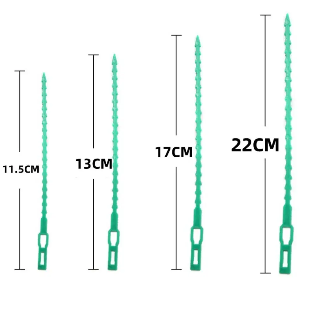 1000-20PCS Garden Cable Ties Reusable Self-locking Zipper Zip Ties Used for Garden Plant Climbing Support Clip Plant Accessories