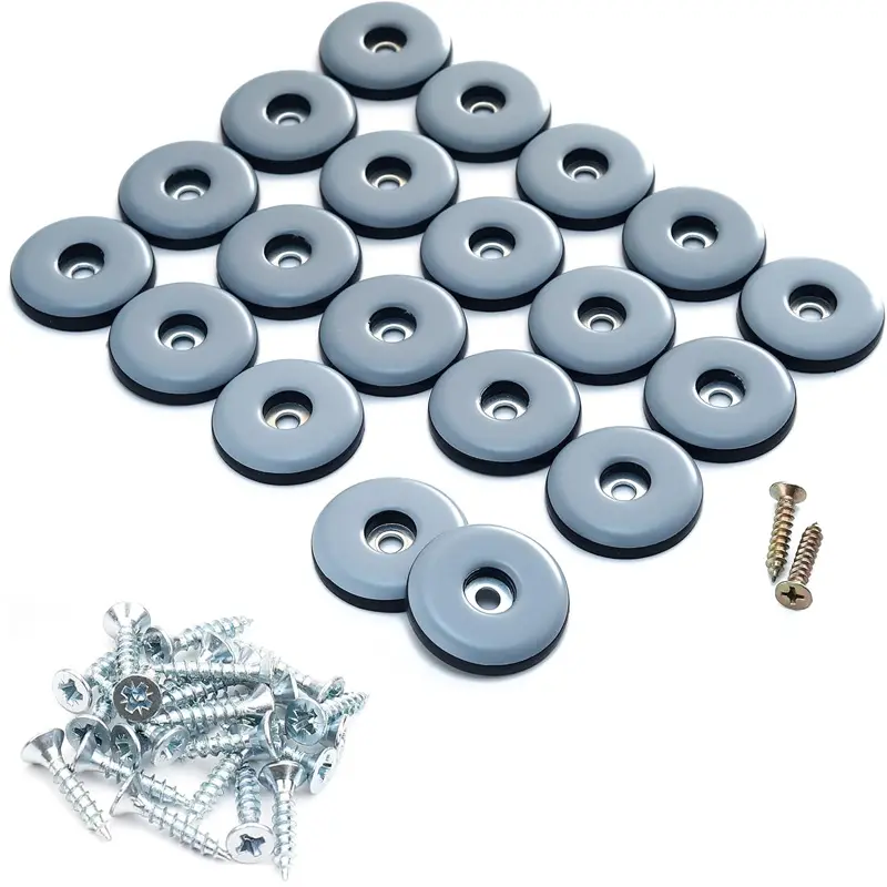 10-30pcs Furniture Chairs Heavy Objects Silent Movement Scratch Resistant Wear-resistant Floor Protection Anti-collision Pad
