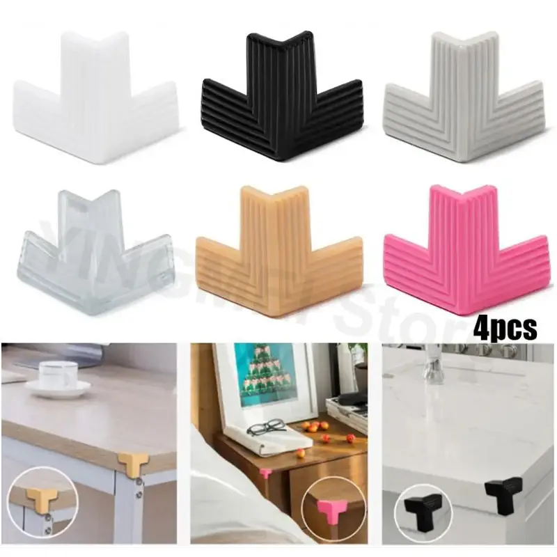 Anti-collision Soft PVC Corner Guards Kids Security Anticollision Strip Table Corner Protector Edge Protection Kids Security