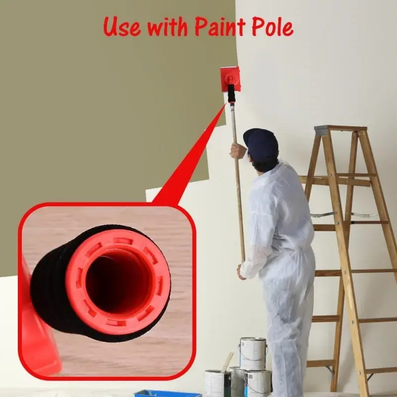 1pcs Professional Latex Paint Edger Brushes Multifunctional Wall Ceiling Corner Painting Brush Color Separator Trimmer Tools