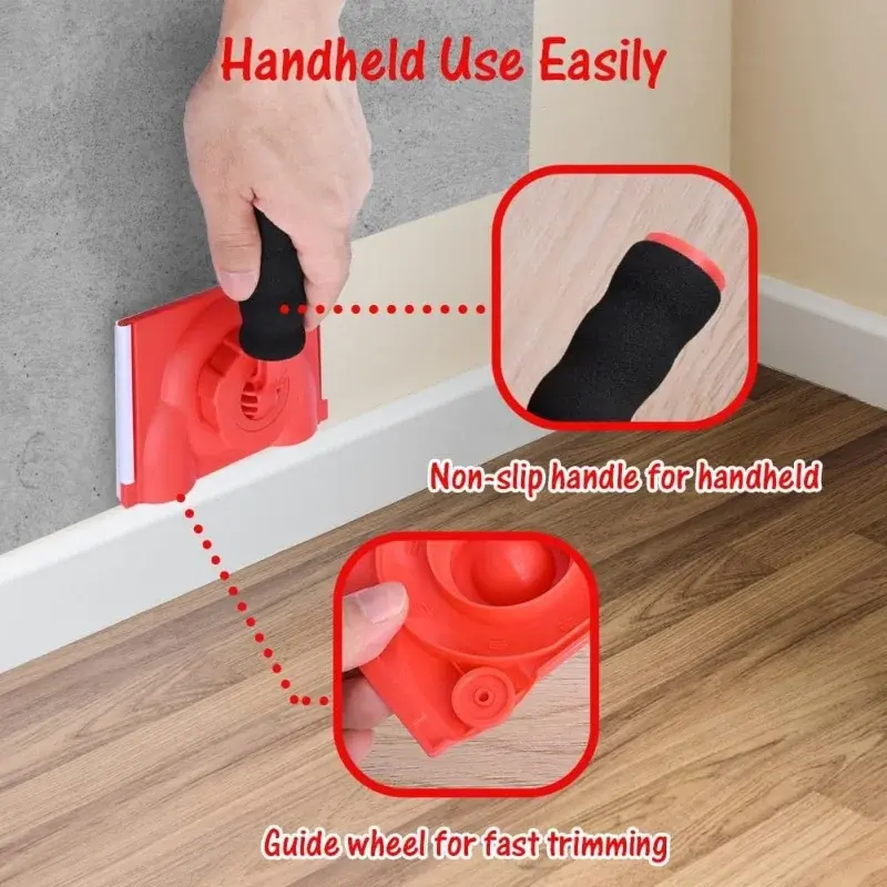 1pcs Professional Latex Paint Edger Brushes Multifunctional Wall Ceiling Corner Painting Brush Color Separator Trimmer Tools