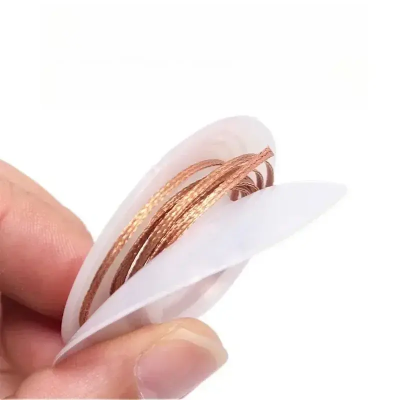 1.5M Length Desoldering Braid Solder Remover Wick Wire Welding Point Solder Remover Wick Tin Lead Cord Flux for Soldering