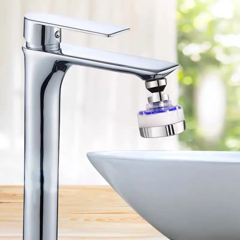 Universal Kitchen faucet adapter Bathroom water saving faucet nozzle with filter tap aerator connector Anti-splash Sprayer Head