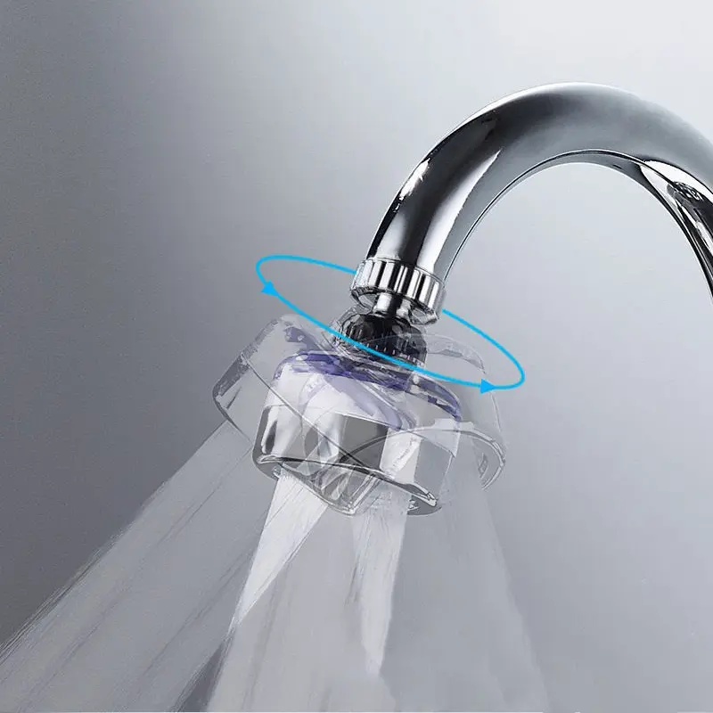 Universal Kitchen faucet adapter Bathroom water saving faucet nozzle with filter tap aerator connector Anti-splash Sprayer Head