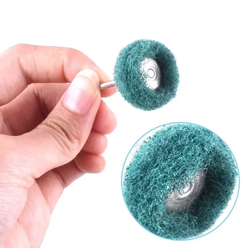 Mini Drill Abrasive Brush Nylon Abrasive Brush ferramentas abrasivas Sanding Head Polishing Wheel for Dremel Accessories Tools