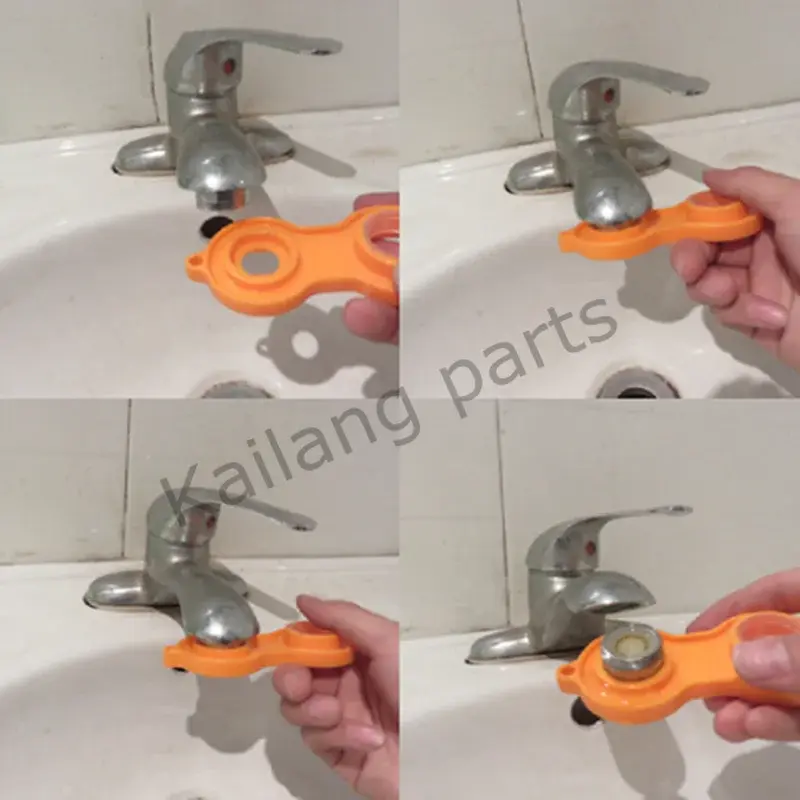 New 1pcs Bathroom faucet wrench hose accessories nut aerator wrench faucet socket showerhead installation and maintenance tool