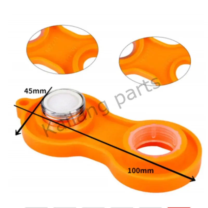 New 1pcs Bathroom faucet wrench hose accessories nut aerator wrench faucet socket showerhead installation and maintenance tool