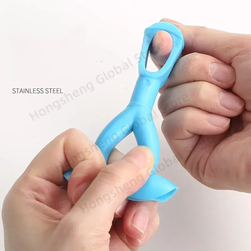 Strong double suction cup Door Stopper anti damage wall protector Punch-free Soft Silicone door handle bumper furniture Hardware