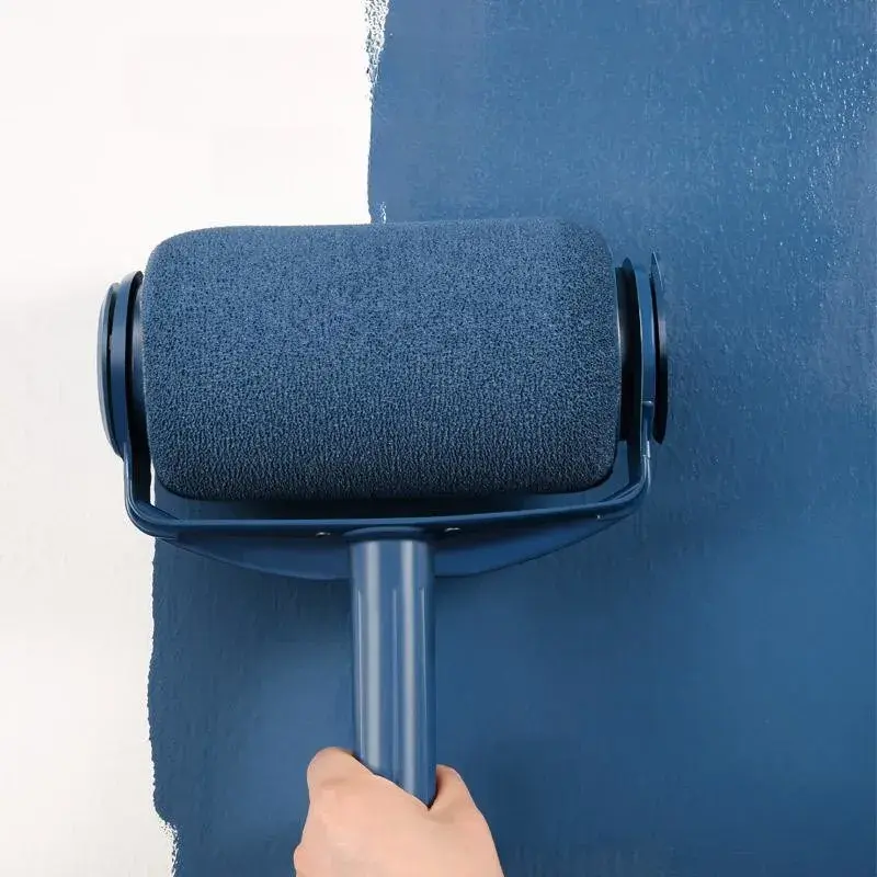 1pcs Roller Wall Paint Roller Brush Set with Extended pole Reusable ceiling Wall Corner Edger Painting Rolling Brush Handle Tool