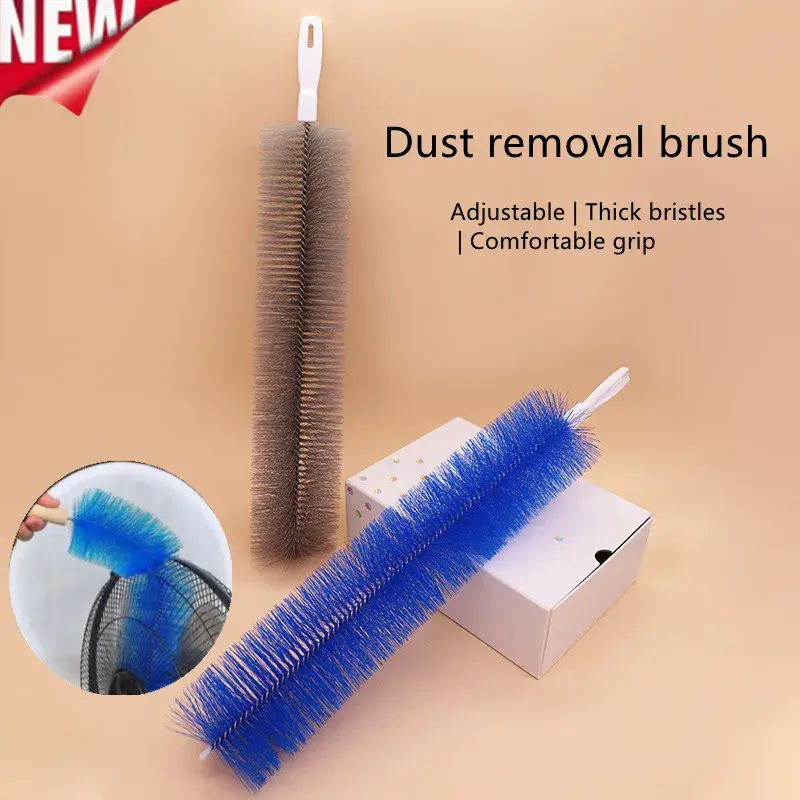 2pcs Cleaning Brush Flexible Long Multipurpose Duster Fan Brush Household Dust Remover for Air-conditioner Furniture Car Cleaner