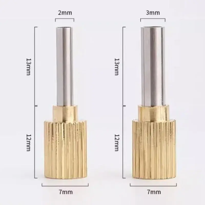 New 10pcs Beauty seam saving glue fixture, stainless steel nozzle locator, beauty seam agent construction glue application tool