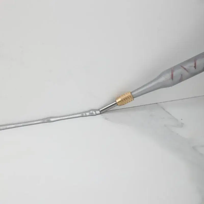 New 10pcs Beauty seam saving glue fixture, stainless steel nozzle locator, beauty seam agent construction glue application tool