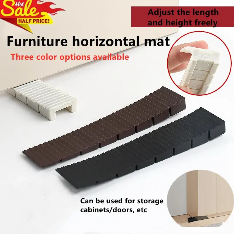 New 10Pcs Furniture Plastic Shims For Leveling Weight Capacity Composite Wedges Shims Levelers Furniture Leveling Shims