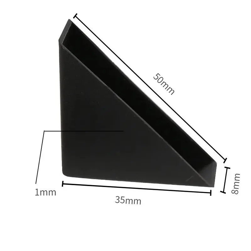 16pcs Black Table corner protector Cover glass board Picture frame furniture transporter Anti Collision Angle edge guards Buffer