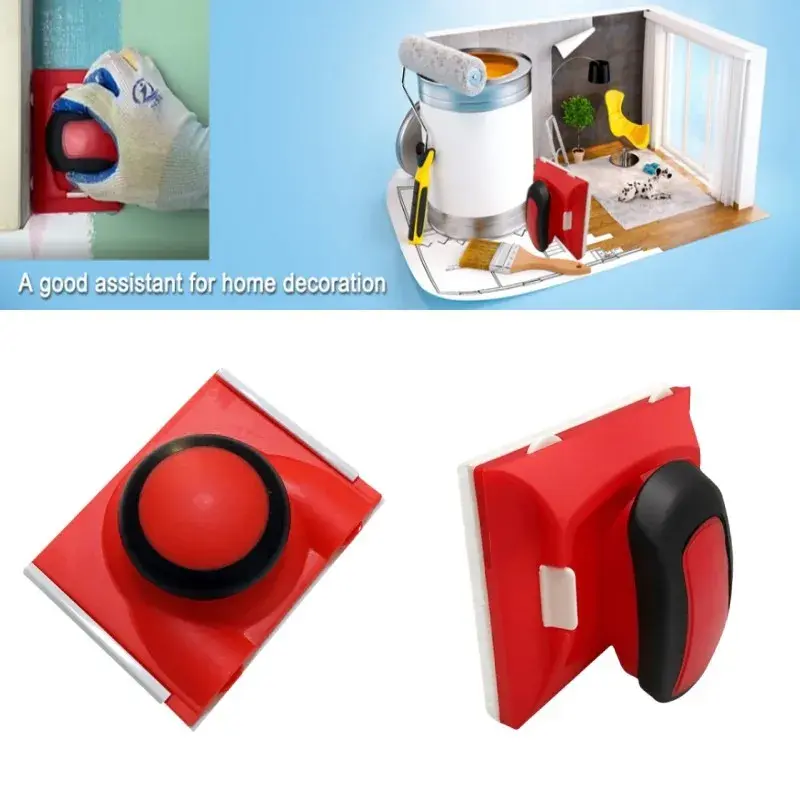 Latex Paint Edger Brushes Multifunctional Wall Ceiling Corner Painting Brush With Rotatable Handle Color Separator Trimmer Tools