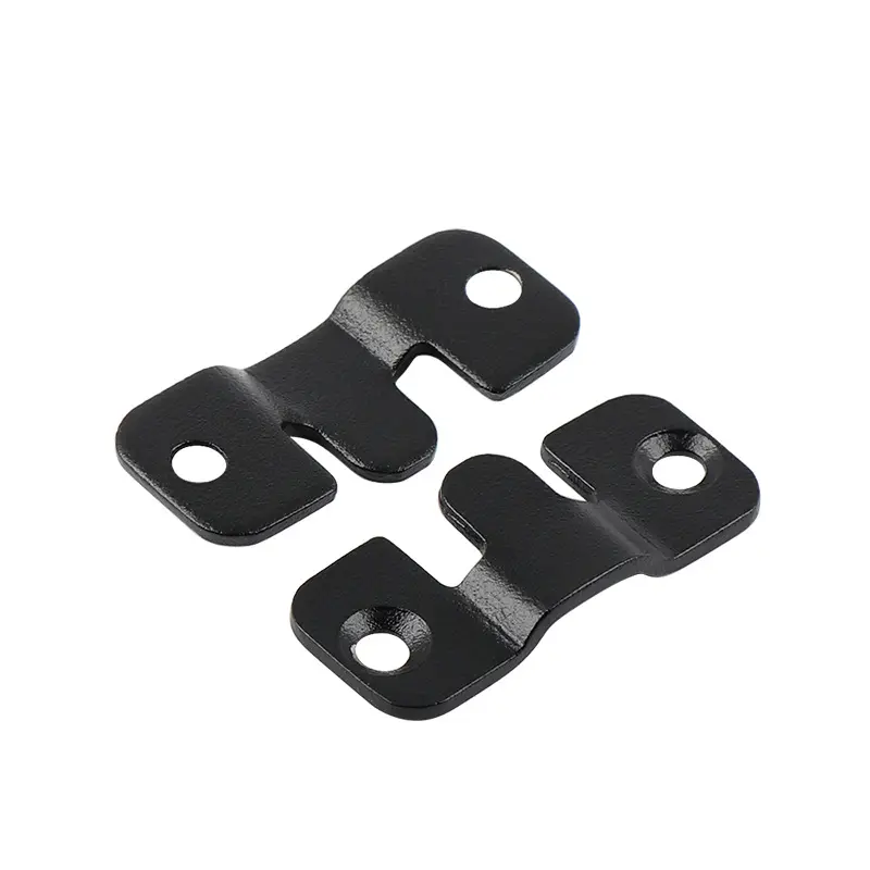 4pcs Stainless steel wall Hook picture frame keyhole hanger Z Clip Sofa bed Interlocking Flush Mount Bracket furniture connector