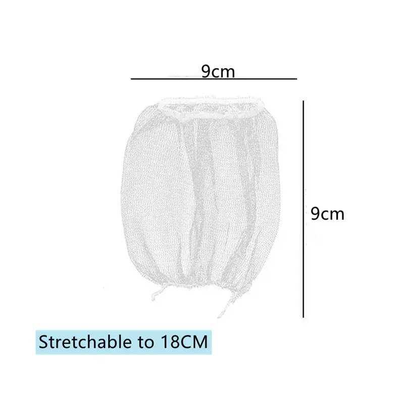 30/100PC Sink Filter Screen Elastic Band Opening Disposable Household Kitchen Sewage Anti Blocking Garbage Filtration Kitchen