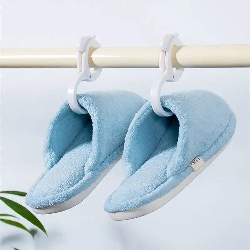 New 10PCS Multi-purpose Card Position S-hook Hanging Storage Hook Windproof Hooks S Shaped Punch-free Wardrobe Closet Hook