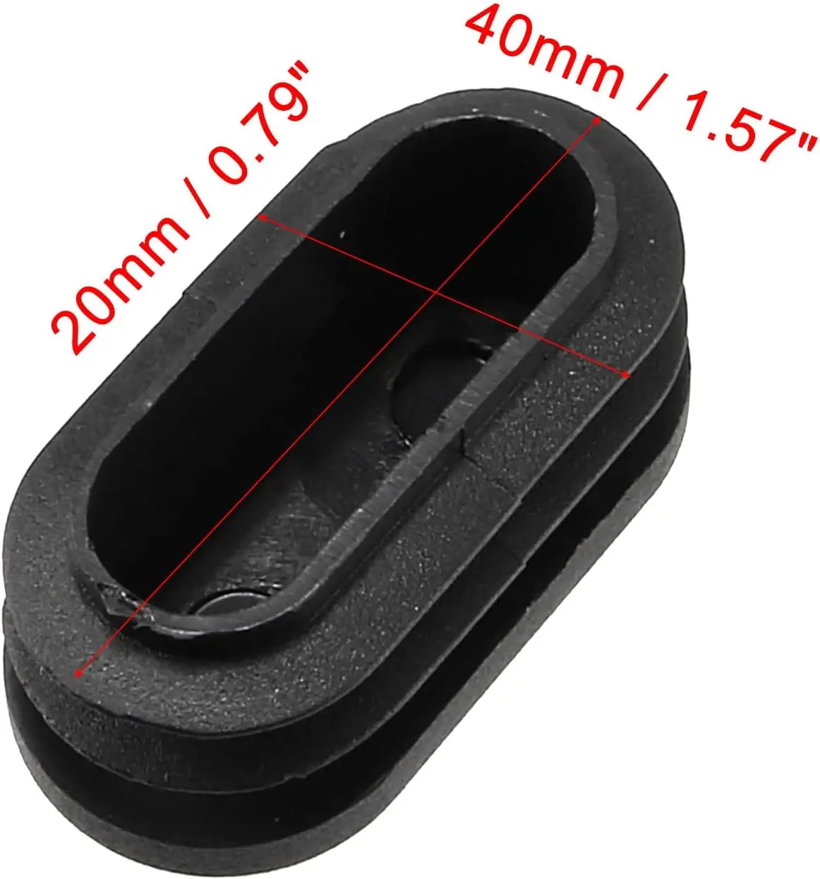 16pcs Oval Silicone Chair Leg Caps Non-slip Table Foot Dust Cover Socks Floor Protector Pads Pipe Plugs Furniture Leveling Feet