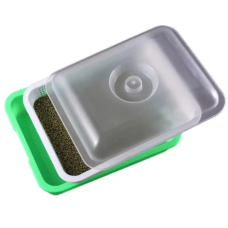 1set prout Sprout Pot Sprout Vegetable Seedling Tray Soilless Cultivation Hydroponic Equipment Pea Planting Sprout Bean Seedling