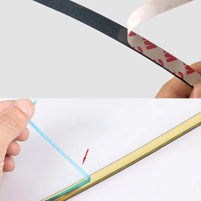 5 meters Gold Tape Self-adhesive  Mirror Wall Sticker Waterproof PVC Decoration Line for Background Wall  furniture Decor Decal