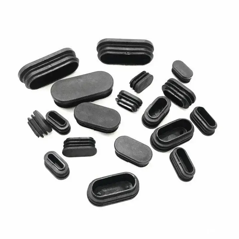 4/10/16pcs Plastic Tube Plug Pipe Blanking End Cap Non-slip Table Foot Dust Cover Chair Leg Floor Protector Pad Furniture Parts